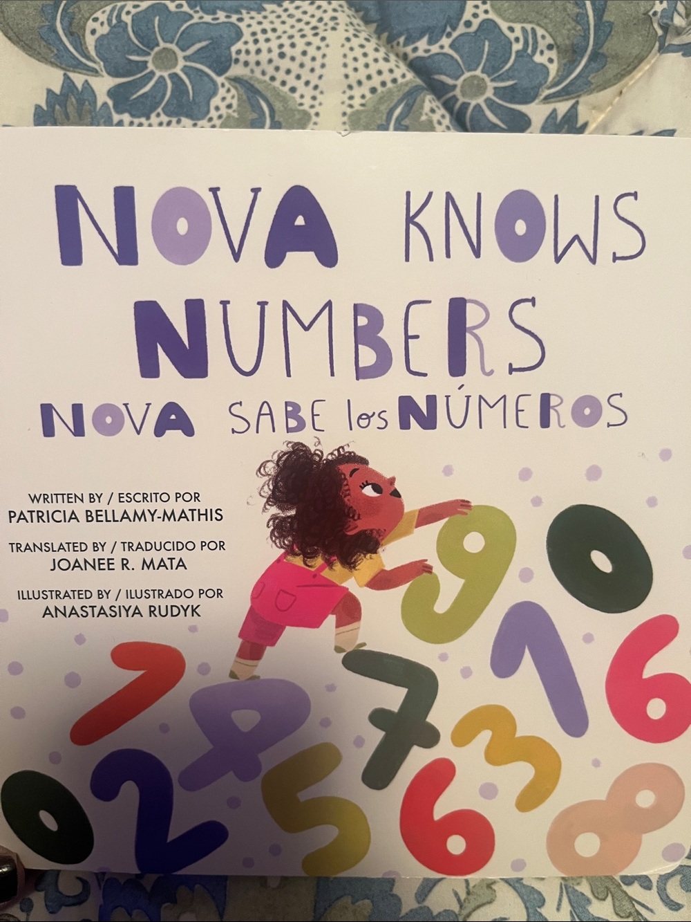 Nova Knows Numbers by Patricia Bellamy-Mathis - Purple